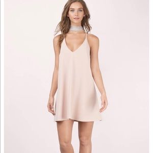 Tobi Shift Dress In Blush